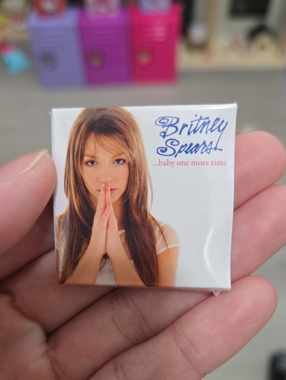 Sealed Collectible Britney Spears Record- White Cover with Record Inside